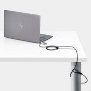 StarTech.com Slim Lock K-Slot Compatible, 5ft (1.5m) Locking Cable, Anti-Theft Security For Laptop/Notebook, Cut-Resistant Steel Cable, Combination Lock, TAA
