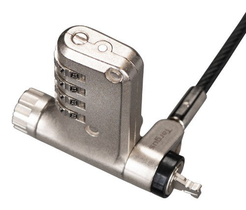 Targus ASP106RGLXS cable lock Silver, Black 2 m