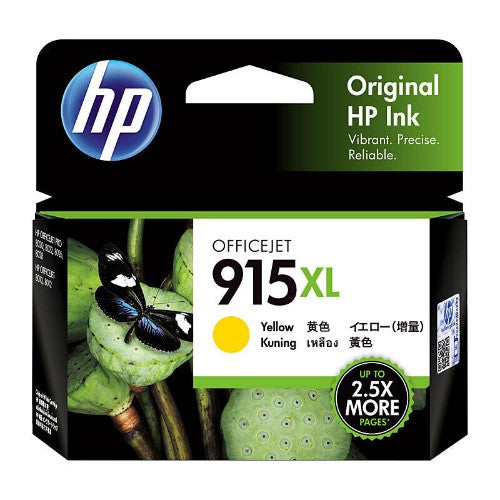 HP 915XL Yel Originl Ink3YM21AA