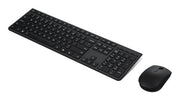 Lenovo 4X31R64316 keyboard Mouse included Office RF Wireless + Bluetooth QWERTY US English Grey