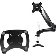 StarTech.com Desk Mount Laptop Arm - Full Motion Articulating Arm for Laptop or Single 34" (17.6lb/8kg) Monitor - VESA Mount Laptop Tray Bracket - Ergonomic Adjustable Notebook Stand - Desk-Clamp