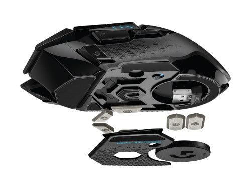 Logitech G 910-005569 mouse Gaming Right-hand RF Wireless Optical 25600 DPI