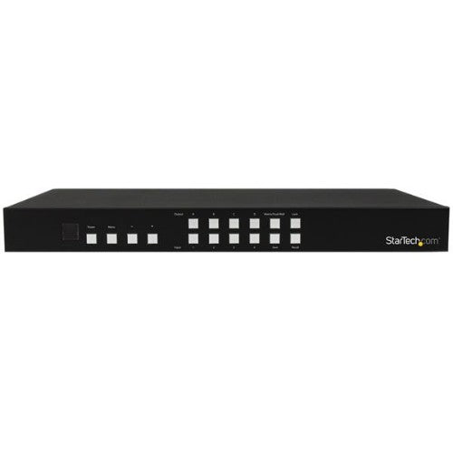 StarTech.com 4x4 HDMI Matrix Switch with Picture-and-Picture Multiviewer or Video Wall - TAA