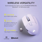 Corsair SCIMITAR ELITE WIRELESS SE mouse Gaming Right-hand RF Wireless + Bluetooth Optical 33000 DPI