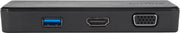Targus DSU100US notebook dock/port replicator Docking Black