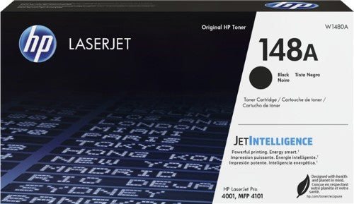 HP 148A BLACK TONER - APPROX 2.9KPAGES. FOR 4001, 4101 SERIES PRINTERS