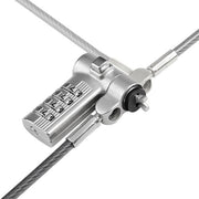 StarTech.com Universal Laptop Lock 6.6ft (2m), Security Cable For Notebook Compatible With Noble Wedge®/Nano/K-Slot; Keyless Combination Locking Cable, Anti-Theft Cut-Resistant Steel Cable - TAA