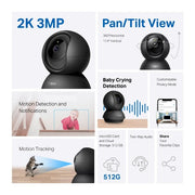 TP-Link Tapo Pan/Tilt Home Security Wi-Fi Camera