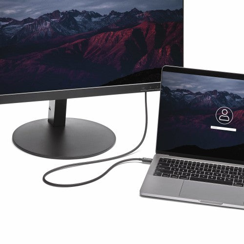 StarTech.com 2m (6.6ft) Thunderbolt 3 Cable, 20Gbps, 100W PD, 4K, Thunderbolt Certified, Compatible with Thunderbolt 4/USB 3.2/DisplayPort