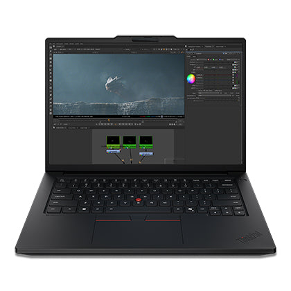 Lenovo ThinkPad P14s Gen 7 (Intel) Copilot + PC Copilot+ PC Intel Core Ultra 9 386H Mobile workstation 36.8 cm (14.5") Touchscreen WUXGA 32 GB LPDDR5x-SDRAM 1 TB SSD NVIDIA RTX PRO 1000 Blackwell Wi-Fi 7 (802.11be) Windows 11 Pro English Black