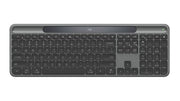 Logitech Signature Slim Solar+ K980 keyboard Universal RF Wireless + Bluetooth QWERTY English Graphite