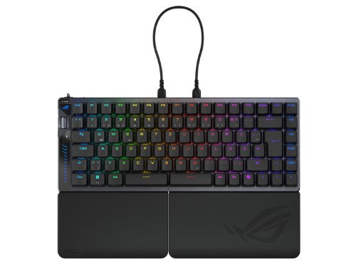 ASUS ROG Falcata keyboard Gaming USB + RF Wireless + Bluetooth QWERTZ German Black