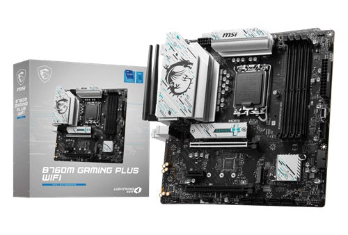MSI B760M GAMING PLUS WIFI motherboard Intel B760 LGA 1700 micro ATX