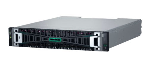 HPE MSA 2070 SFF 2x10/25GbE iSCSI 4-port Cntrl 12x1.92TB SSD 4x25Gb iSCSI XCVR 23TB Storage Array