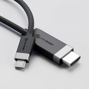 ALOGIC FUCHD2-SGR video cable adapter 2 m HDMI Type A (Standard) USB Type-C Grey