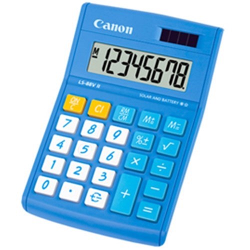 Canon LS-270V III POCKET CALCULATOR BLUE