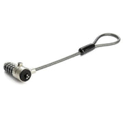 StarTech.com Universal Laptop Cable Lock Expansion Loop - 6” (15cm) Anti Theft 4-Digit Combination K-Slot Lock - Computer Security Cable to Create Twin/Multi-Head Lock for Multiple Devices - TAA