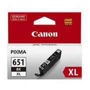 CANON CLI651XLBK INKJET CARTRIDGE HIGH YIELD BLACK