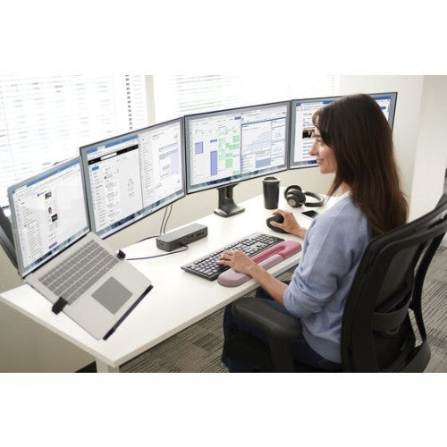 Kensington Duo Gel Loop wrist rest Pink