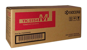 KYOCERA TK-5154M MAGENTA TONER FOR M6535CIDN/P6035CDN - 10K