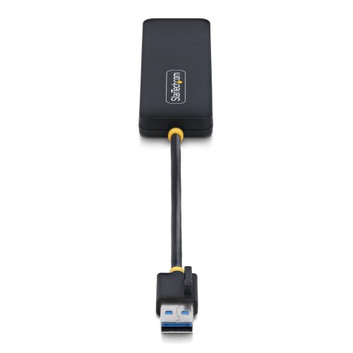 StarTech.com 4-Port USB-A Hub, 5Gbps, Bus Powered, Small Travel Mini USB Hub, Multi-Port USB 3.0 Splitter, Portable USB Hub, Overcurrent Protection (OCP)