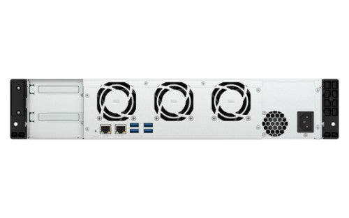 QNAP TS-855EU-8G NAS/storage server Rack (2U) Intel Atom® C5125 8 GB DDR4 0 TB QuTS hero Black