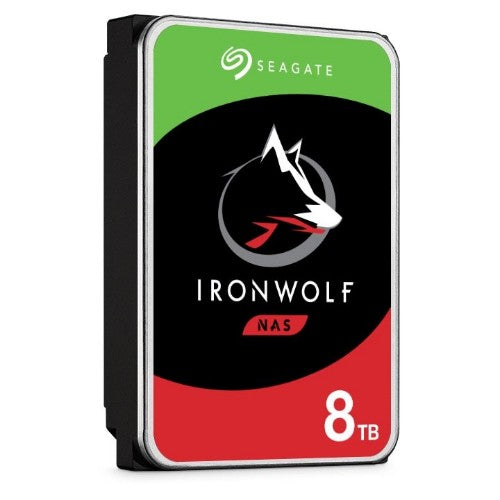 Seagate IronWolf ST8000VN004 internal hard drive 8 TB 7200 RPM 256 MB 3.5" Serial ATA III
