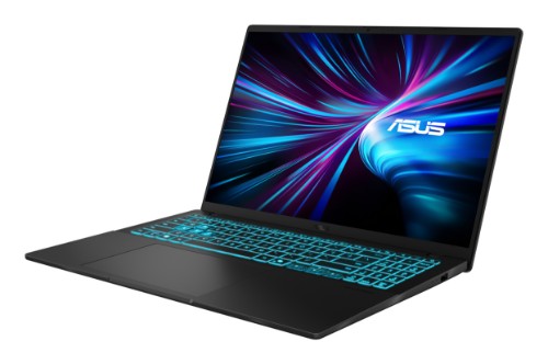 ASUS V16 V3607VH-RP033X Intel Core 7 240H Laptop 40.6 cm (16") WUXGA 16 GB DDR5-SDRAM 1 TB SSD NVIDIA® GeForce RTX™ 5050 Wi-Fi 6 (802.11ax) Windows 11 Pro Black