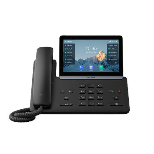 Yealink (SIP-T88W) IP Phone, 7" Touchscreen, Android 13, Bluetooth 5.0, Wi-Fi 6, does not include power supply