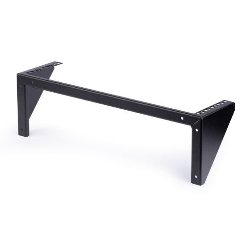 StarTech.com 3U 19” Wall Mount Vertical Rack Bracket, Wall Mount Patch Panel Bracket for Data/AV/IT/Computer Equipment, 3U Rack for Cabinet or Server Room, Supports 150lb (68kg) Capacity - TAA
