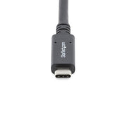 StarTech.com 6ft (1.8m) USB-C Cable, USB 5Gbps, 100W (5A) Power Delivery, Certified Works with Chromebook, 4K 60Hz DP Alt Mode, USB-IF Certified - Thunderbolt Compatible