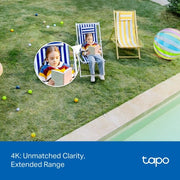 TP-Link Tapo TC46 security camera Spherical IP security camera Indoor & outdoor 3840 x 2160 pixels Ceiling/Wall/Pole