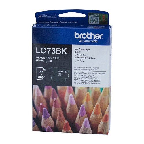 Brother LC73BK ink cartridge 1 pc(s) Original Black