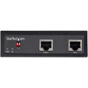 StarTech.com Industrial Gigabit PoE Splitter - 90W High Speed Power over Ethernet PoE+++ Splitter - 12-48V DC Splitter 802.3bt - LAN/RJ45 Ultra PoE to DC Adapter - -40C to +75C - TAA