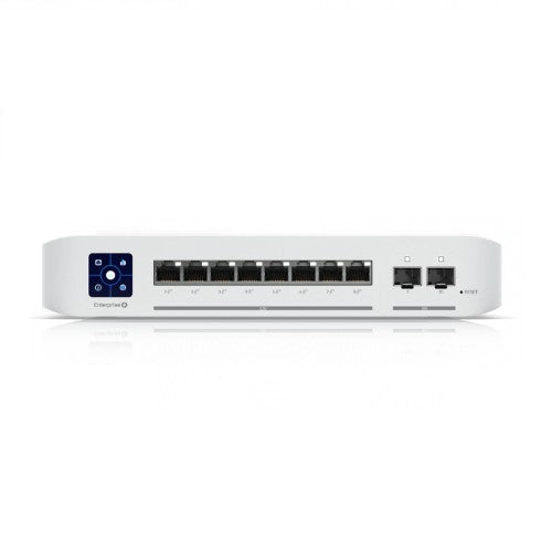 Ubiquiti UniFi Enterprise 8 PoE Managed L3 2.5G Ethernet (100/1000/2500) Power over Ethernet (PoE) Stainless steel