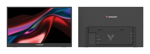 Verbatim 32406 portable TV/monitor Portable monitor Black 39.6 cm (15.6") LCD 1920 x 1080 pixels