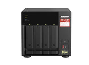 QNAP TS-473A NAS Tower Ryzen Embedded V1500B 8 GB DDR4 0 TB QNAP Turbo System Black