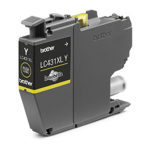 Brother LC431XLY XL YELLOW INK ink cartridge 1 pc(s) Original Black