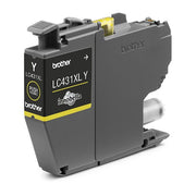 Brother LC431XLY XL YELLOW INK ink cartridge 1 pc(s) Original Black