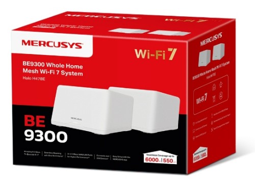 Mercusys BE9300 Whole Home Mesh Wi-Fi 7 System