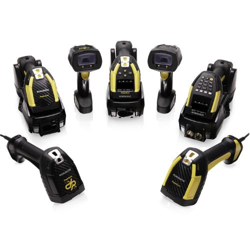 Datalogic PM9600-SR433RBK12 barcode reader Handheld bar code reader 1D/2D Black, Yellow