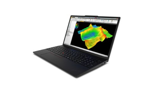Lenovo ThinkPad P16s Gen 4 (Intel) Intel Core Ultra 7 255H Mobile workstation 40.6 cm (16") WUXGA 32 GB DDR5-SDRAM 1 TB SSD NVIDIA RTX PRO 500 Blackwell Wi-Fi 7 (802.11be) Windows 11 Pro English Black