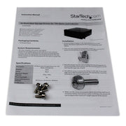 StarTech.com 4U Rack Mount Drawer - 55 lb (25 kg) - 4U Steel Storage Rack Drawer for 19" AV / Sever / Network Equipment Rack or Cabinet