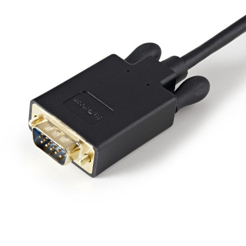 StarTech.com 3ft (91cm) DisplayPort to VGA Cable - Active DisplayPort to VGA Adapter Cable - 1080p Video - DP to VGA Monitor Cable - DP 1.2 to VGA Converter - Latching DP Connector