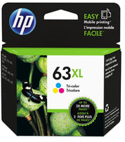 HP 63XL TRI COLOUR INK CARTRIDGE HIGH YIELD