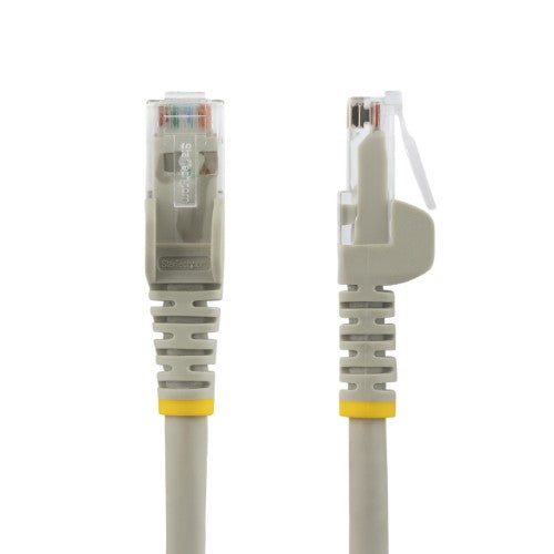 StarTech.com 50cm CAT6 Ethernet Cable - LSZH (Low Smoke Zero Halogen) - 10 Gigabit 250Mhz 100W PoE RJ45 10GbE UTP Network Patch Cord Snagless with Strain Relief - Grey, CAT 6, ETL Verified, 24AWG