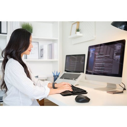 Kensington KM620 EQ keyboard Mouse included Home/Office USB + Bluetooth QWERTY Black
