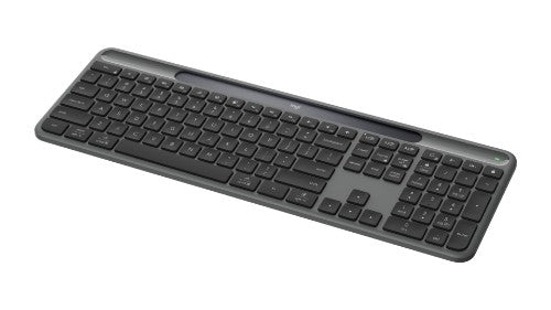Logitech Signature Slim Solar+ K980 keyboard Universal RF Wireless + Bluetooth QWERTY English Graphite