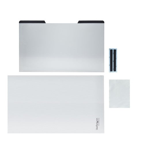 StarTech.com Magnetic Privacy Screen For 13.3-Inch 16:9 Laptop, Reversible Filter, Computer Screen Protector, View Angle 60 deg (+/- 30 deg), TAA Blue Light Shield