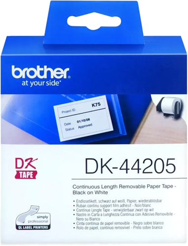 Brother White Removable Paper Tape